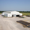 Aerial view of the workshop